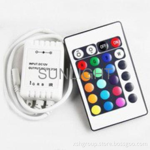 RGB infrared LED remote controller